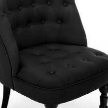 Load image into Gallery viewer, Artiss Fabric Occasional Accent Chair - Black
